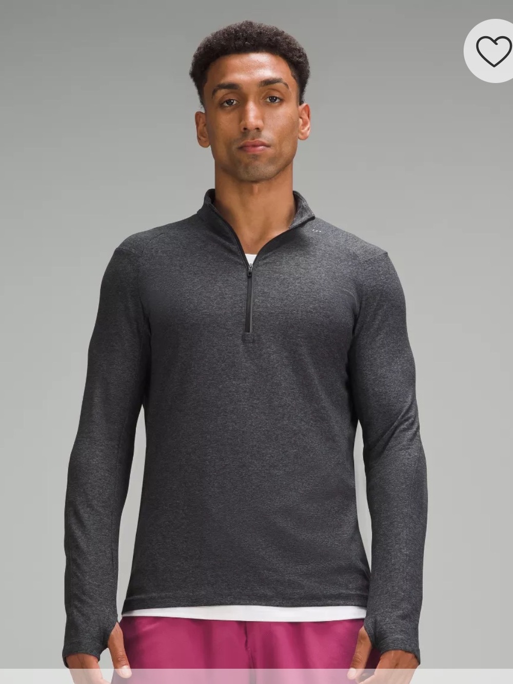 Lululemon surge zip Lg